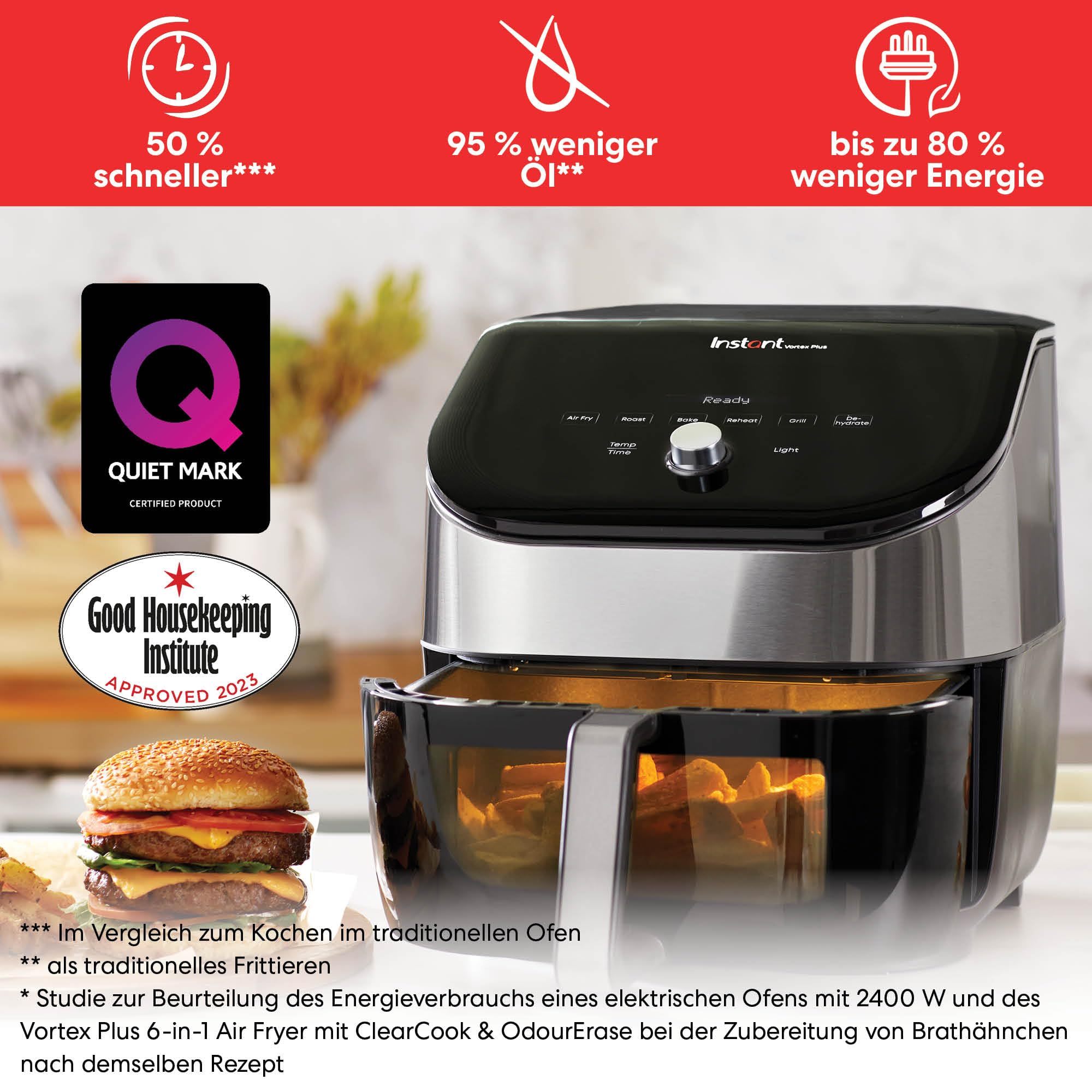instant-pot-vortex-plus-hei-luftfritteuse-edelstahl-5-7l-6-in-1 image 6