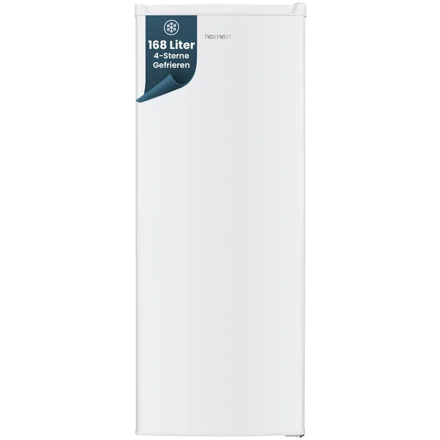 homex-gefrieren-fs1682e-w-168l-gefrierschrank-wei-low-frost image 1