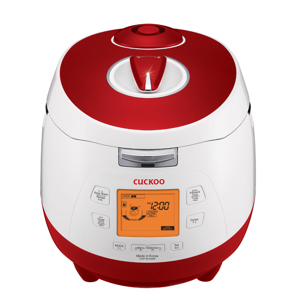 cuckoo-hp-crp-m1059f-reiskocher-10-tassen-gaba-druck image 1