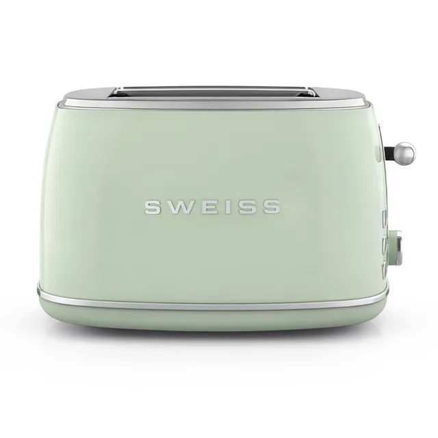sweiss-grs7-vintage-toaster-gr-n-2-schlitze-850w-baguette image 1