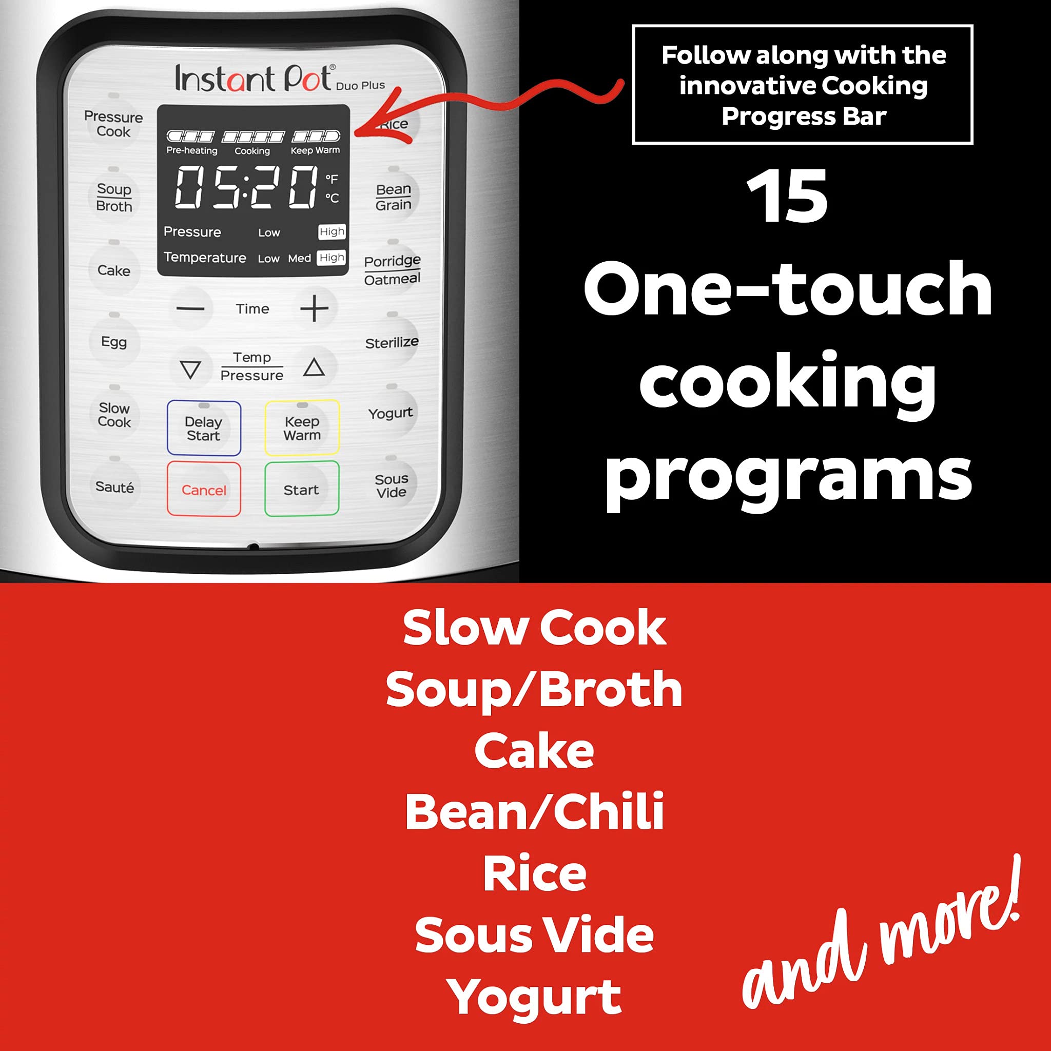 instant-pot-duo-plus-schnellkochtopf-5-7l-15-programme image 5