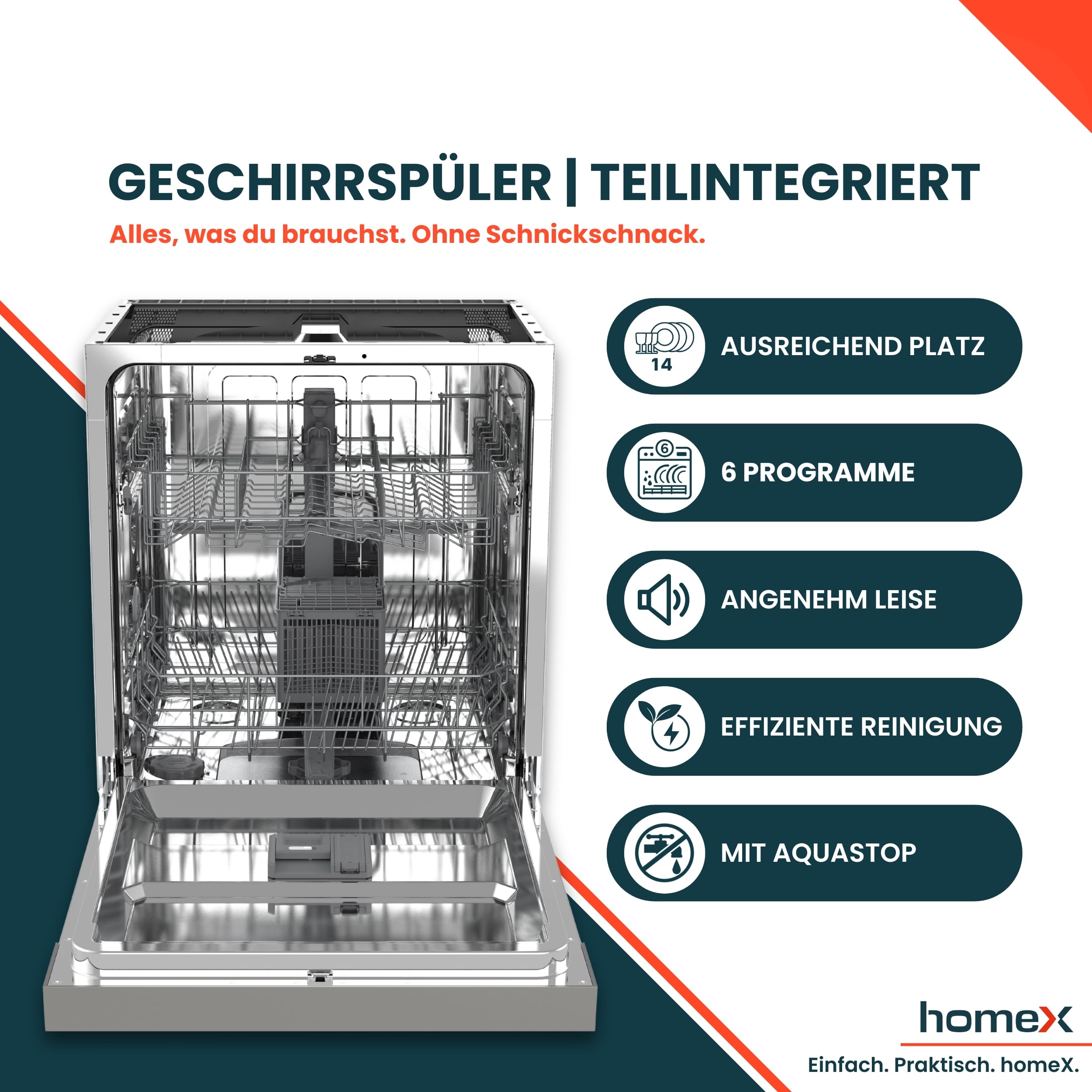 homex-sp-len-dwsi601449e-geschirrsp-ler-teilintegrierbar-60-cm-e image 2