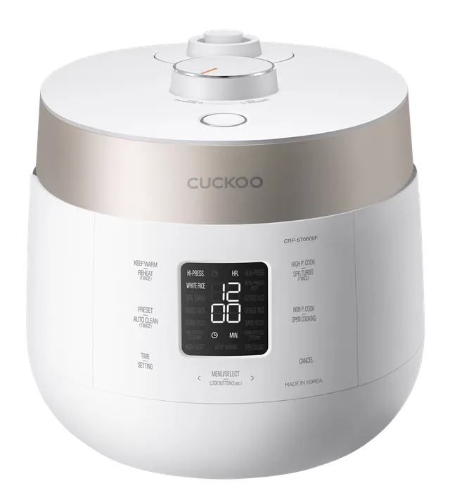 cuckoo-twin-pressure-crp-st0609f-reiskocher-6-cups-wei image 1