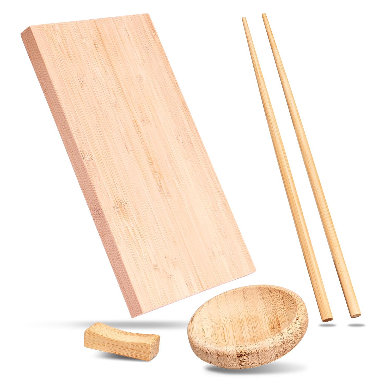 reishunger-sushi-servier-set-bambus-4-personen-geschirrset image 1
