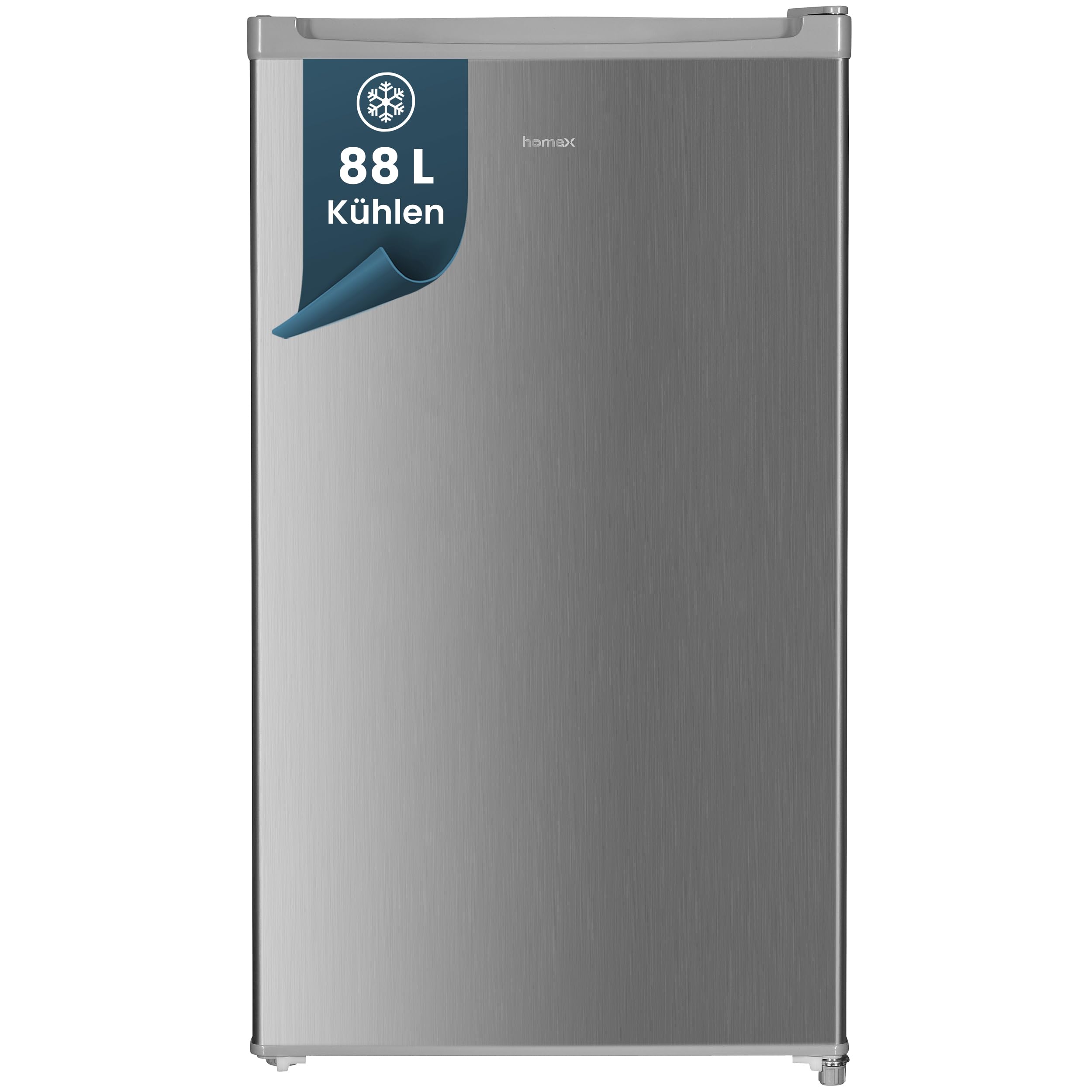 homex-cs1016-s-k-hlschrank-88l-silber-ohne-gefrierfach-leise image 1
