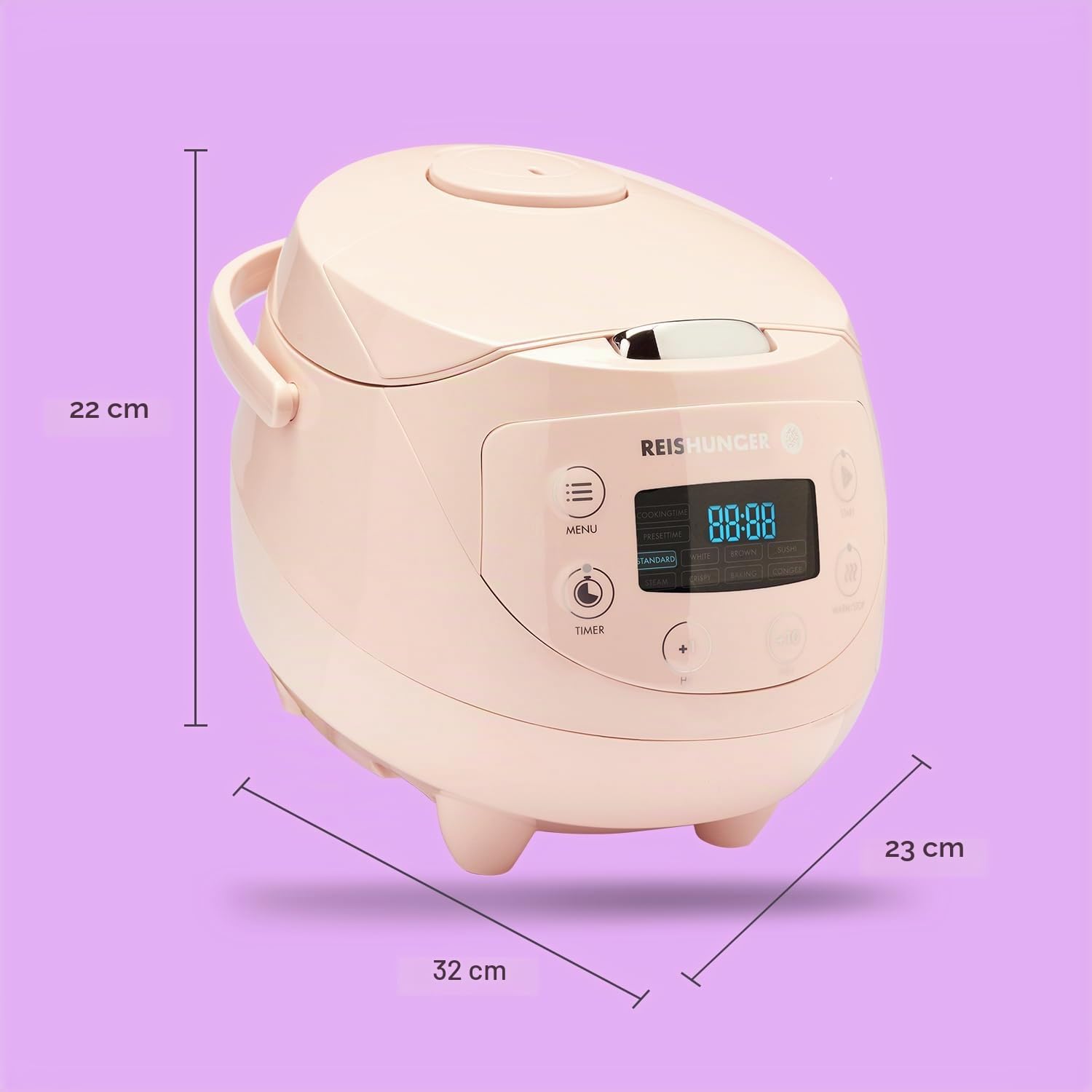 reishunger-digitaler-mini-reiskocher-rosa-0-6-l-8-programme image 3