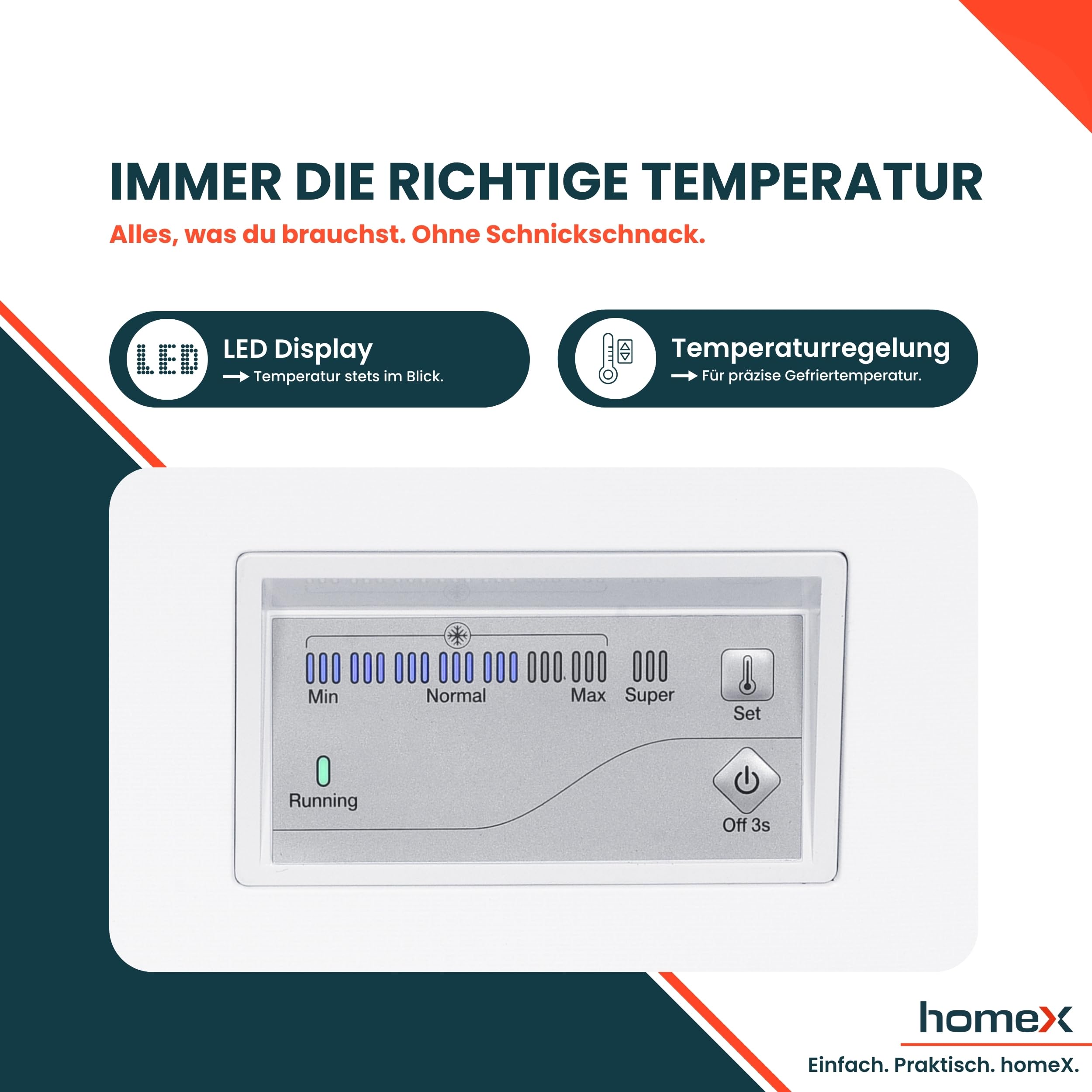 homex-gefrieren-ft0981-w-gefriertruhe-98-liter-wei-4-sterne image 6