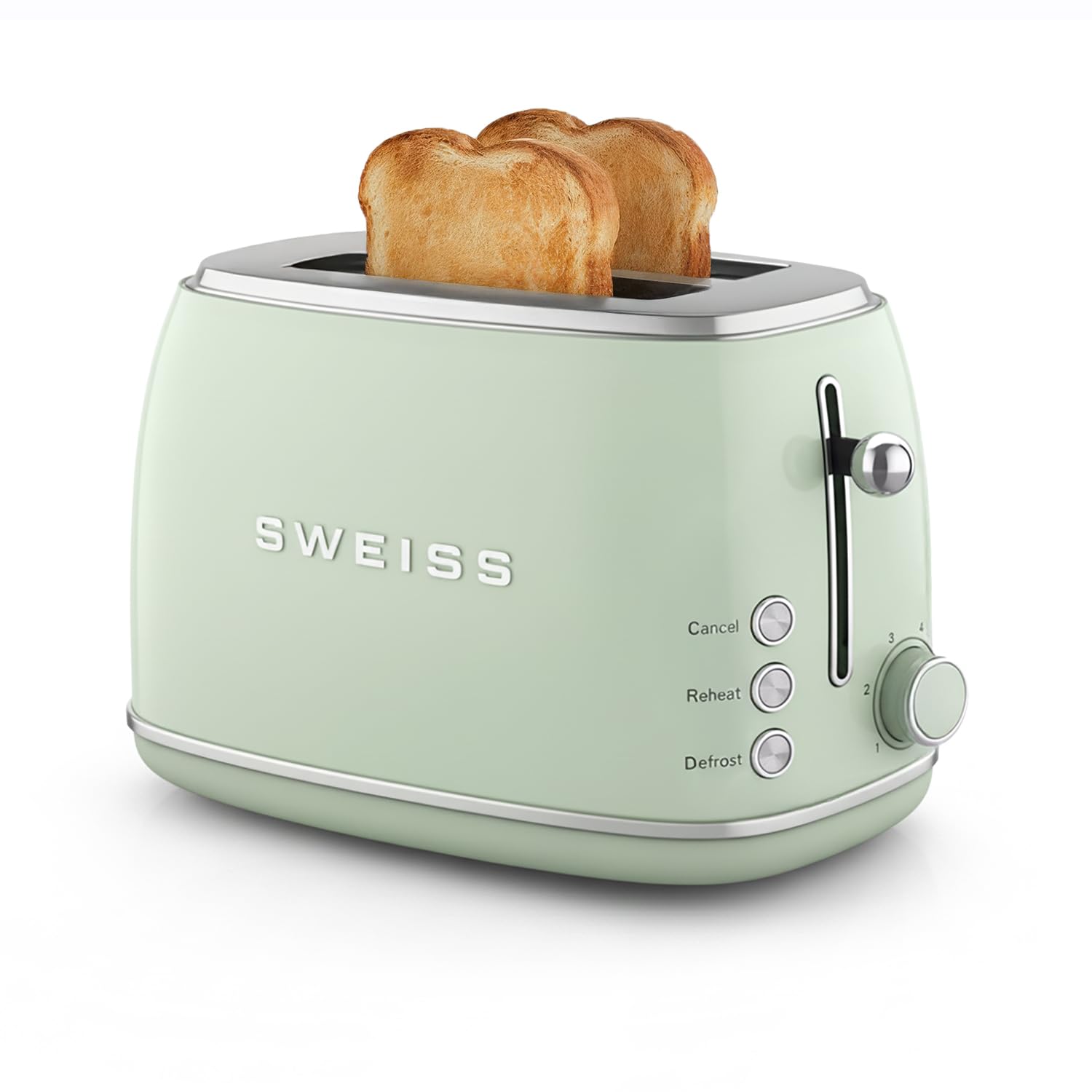 sweiss-grs7-vintage-toaster-gr-n-2-schlitze-850w-baguette image 2