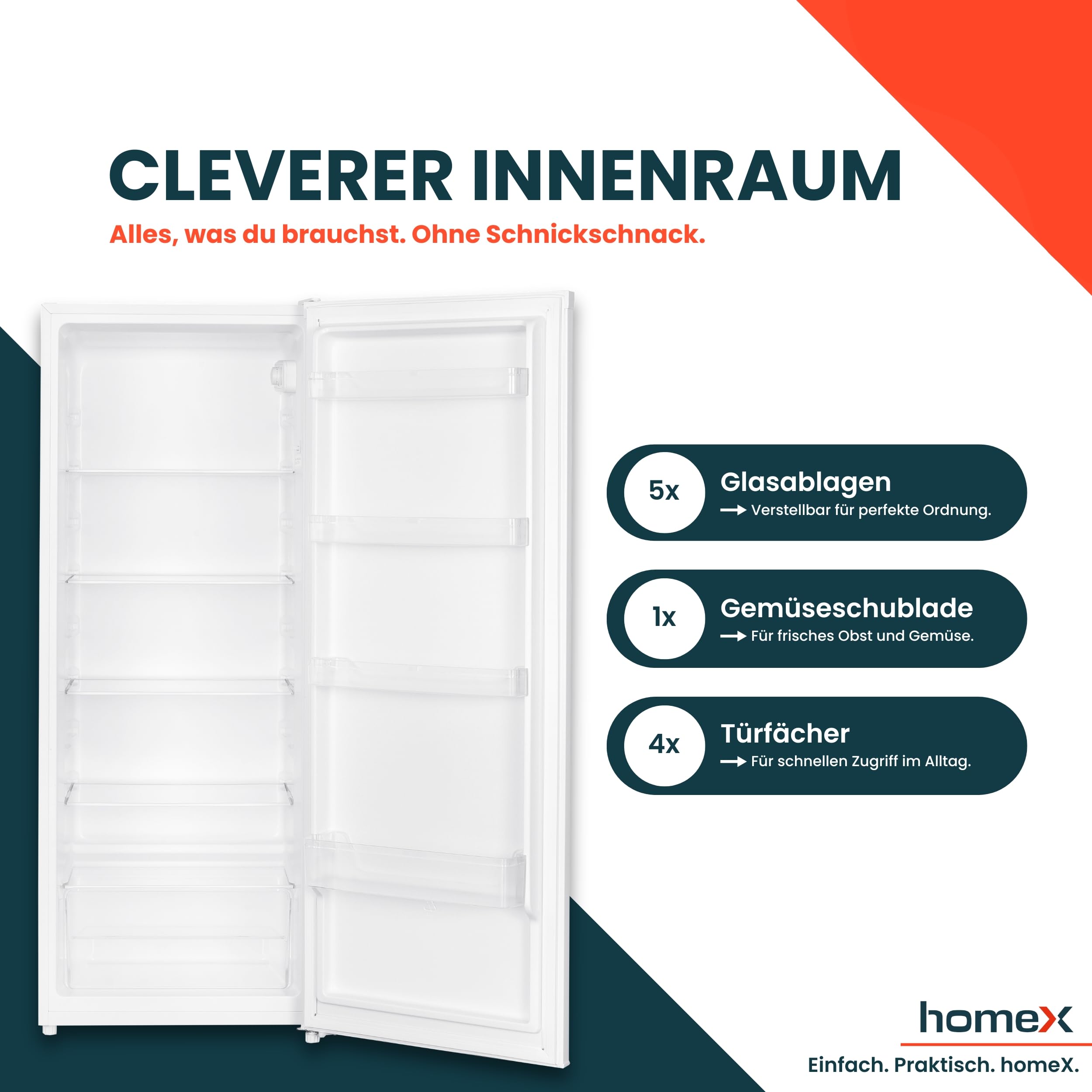 homex-cs2421e-w-k-hlschrank-242-l-ohne-gefrierfach image 3