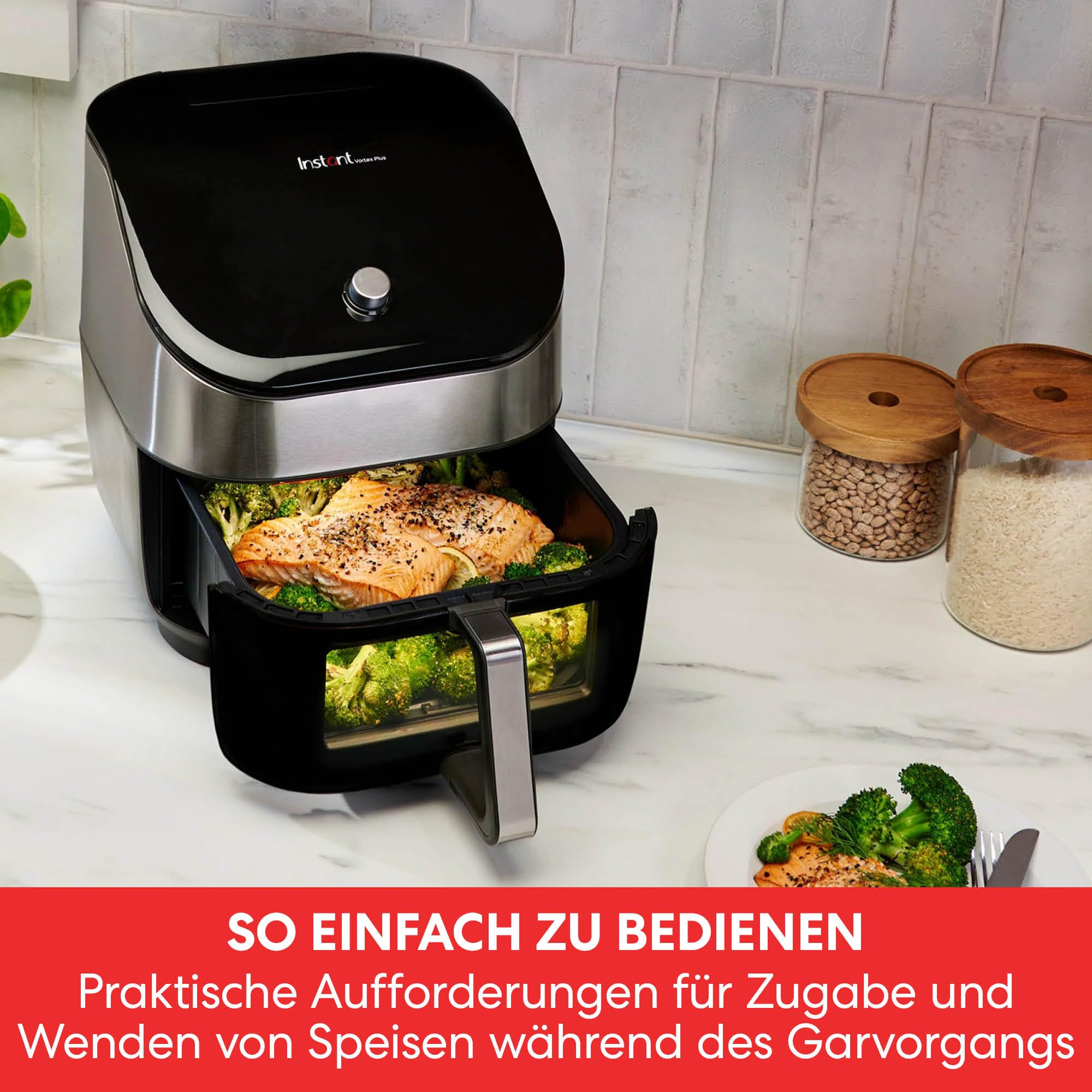 instant-pot-vortex-plus-hei-luftfritteuse-edelstahl-5-7l-6-in-1 image 4