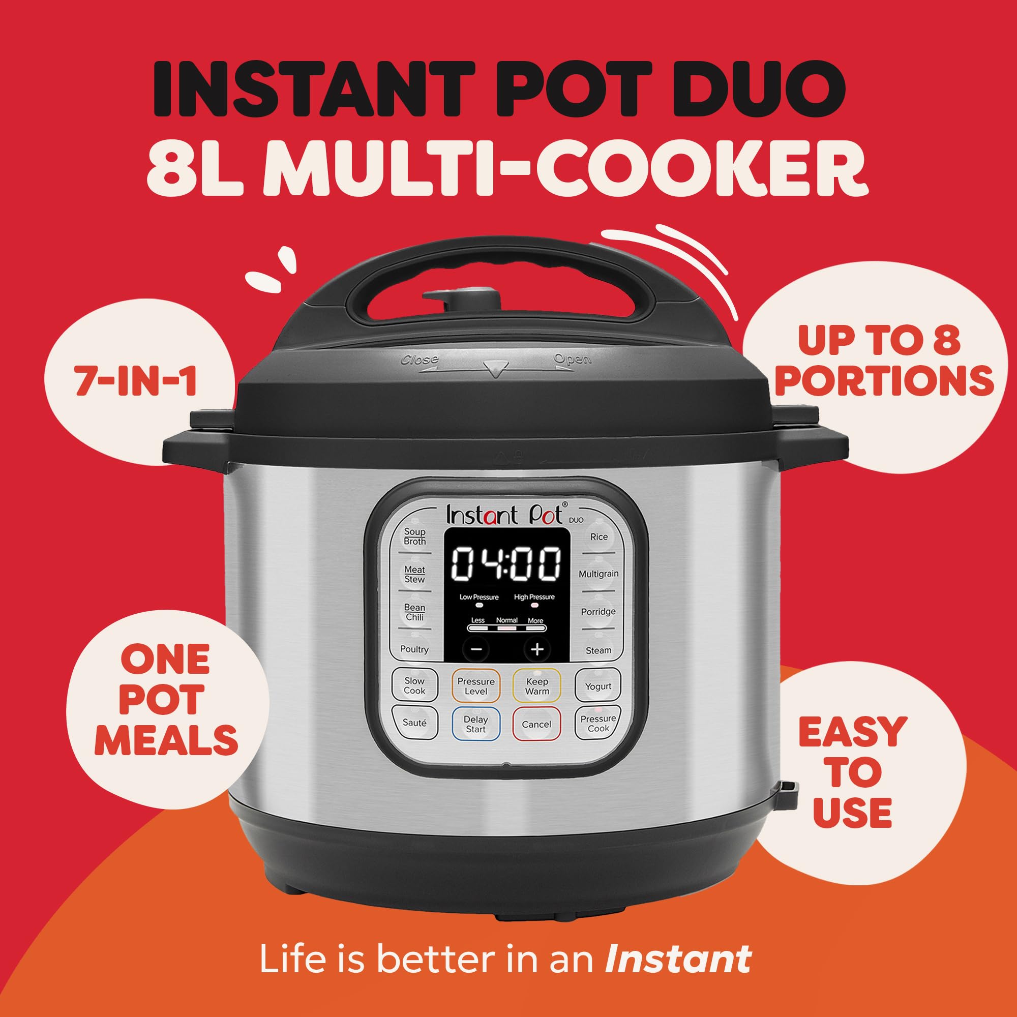 instant-pot-duo-7-in-1-multikocher-7-6-l-edelstahl image 2