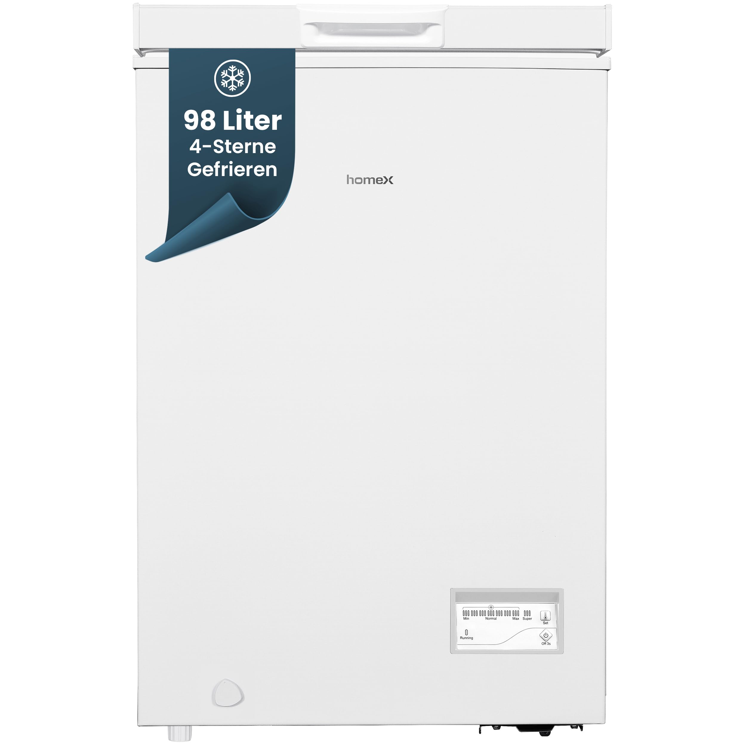 homex-gefrieren-ft0981-w-gefriertruhe-98-liter-wei-4-sterne image 1