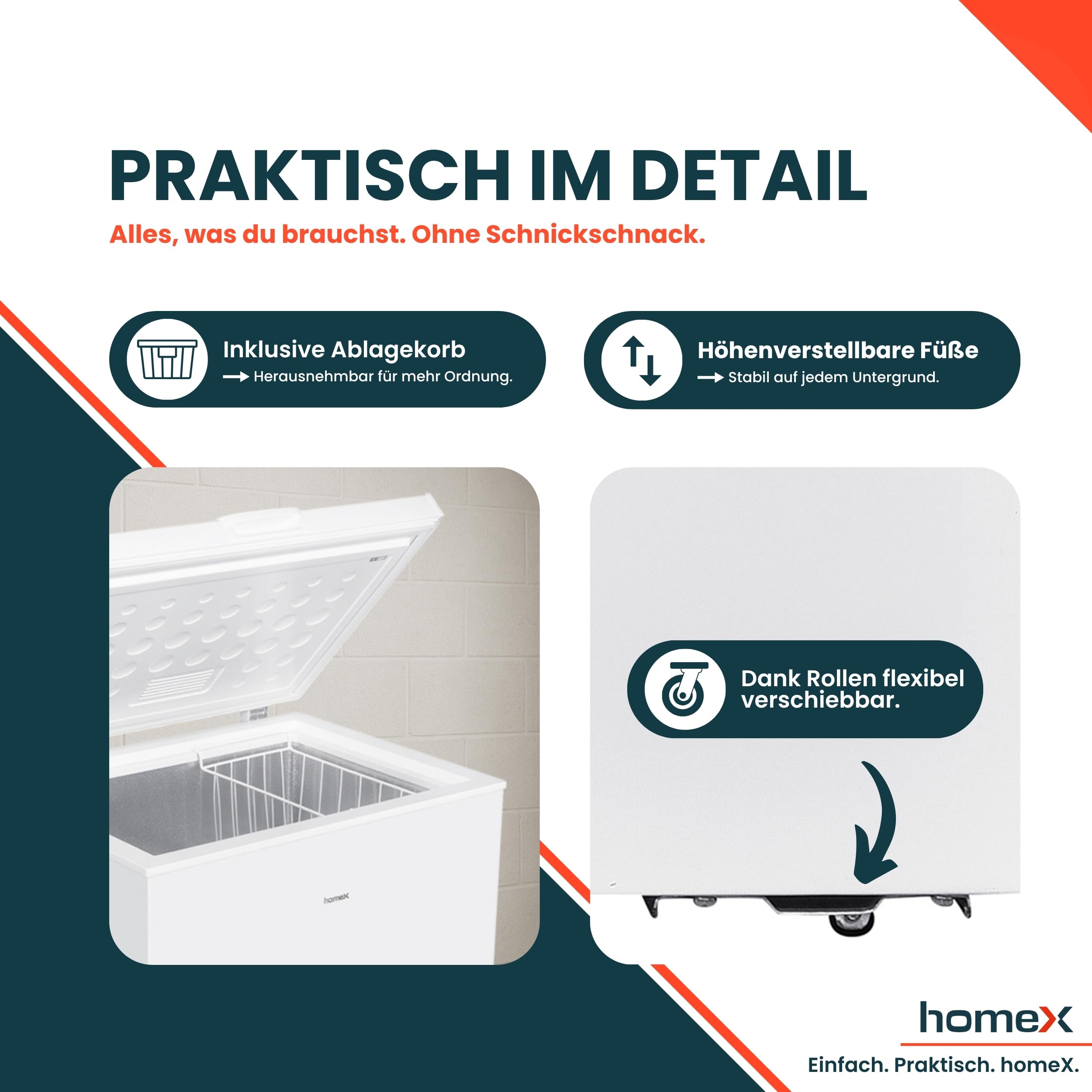 homex-gefrieren-ft0981-w-gefriertruhe-98-liter-wei-4-sterne image 5