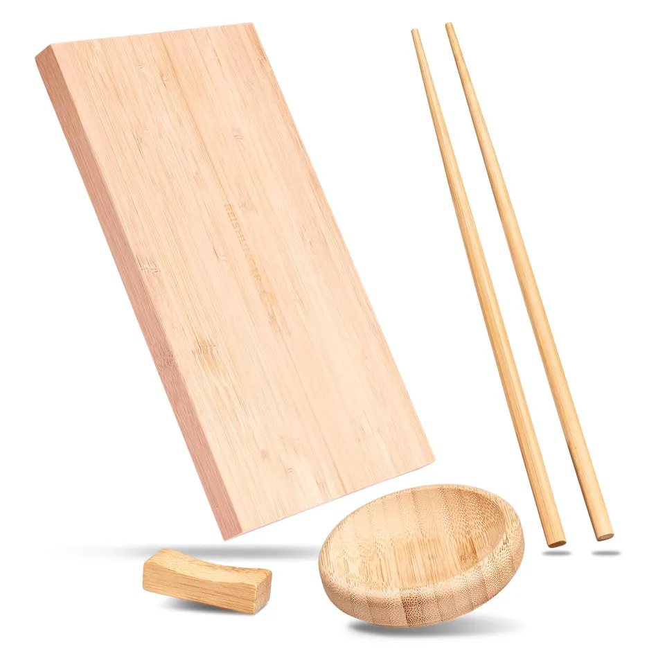 reishunger-sushi-servier-set-bambus-4-personen-geschirrset image 1