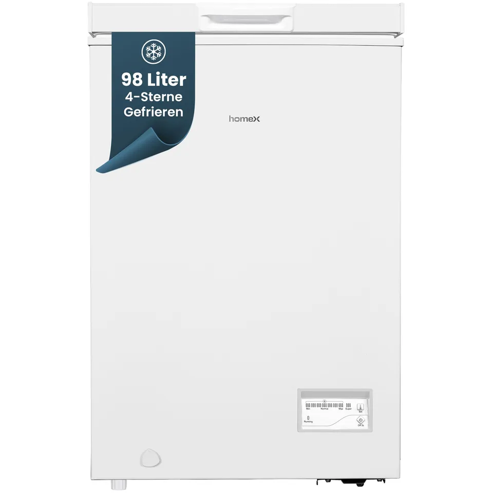 homex-gefrieren-ft0981-w-gefriertruhe-98-liter-wei-4-sterne image 1