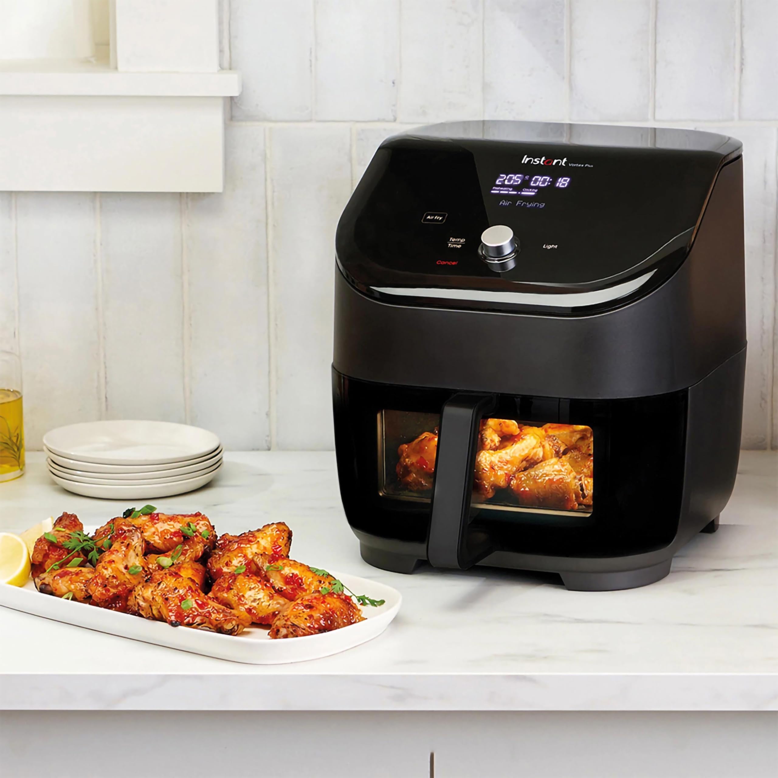 instant-pot-vortex-plus-hei-luftfritteuse-schwarz-5-7l-6-in-1-clearcook image 2