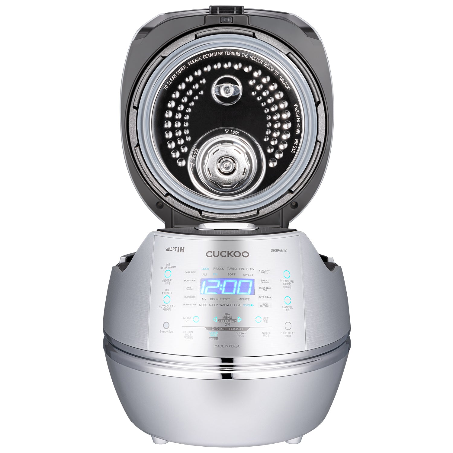 cuckoo-crp-dhsr0609f-ih-reiskocher-6-cups-1-08l-edelstahl image 3