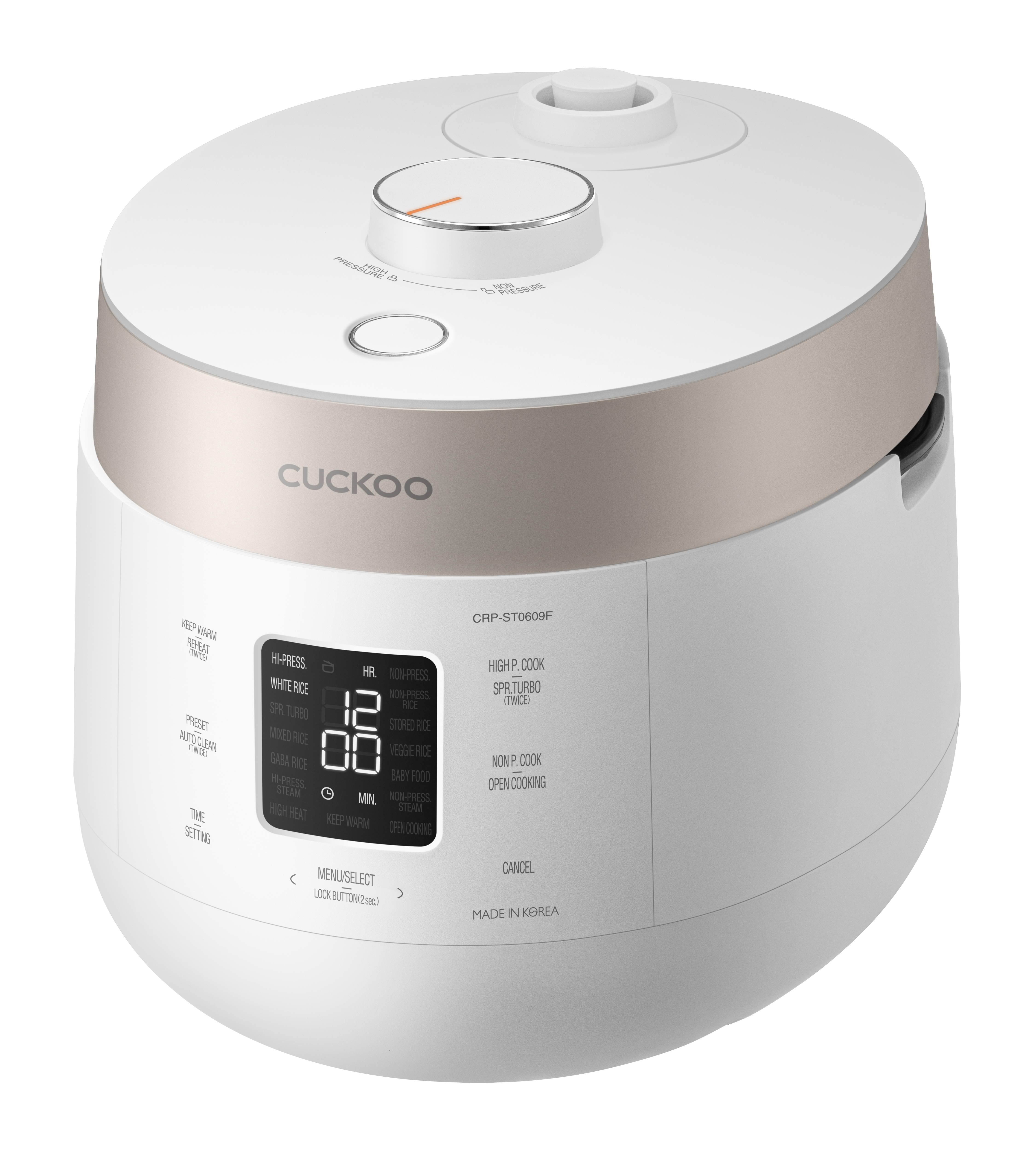 cuckoo-twin-pressure-crp-st0609f-reiskocher-6-cups-wei image 2