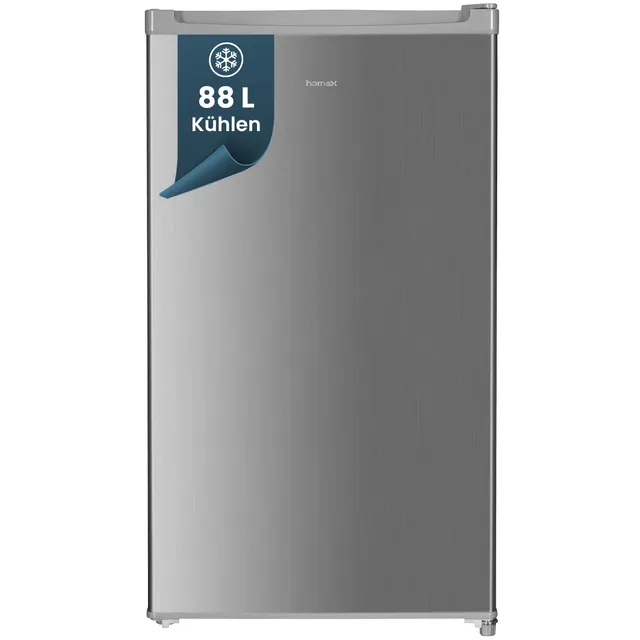 homex-cs1016-s-k-hlschrank-88l-silber-ohne-gefrierfach-leise image 1