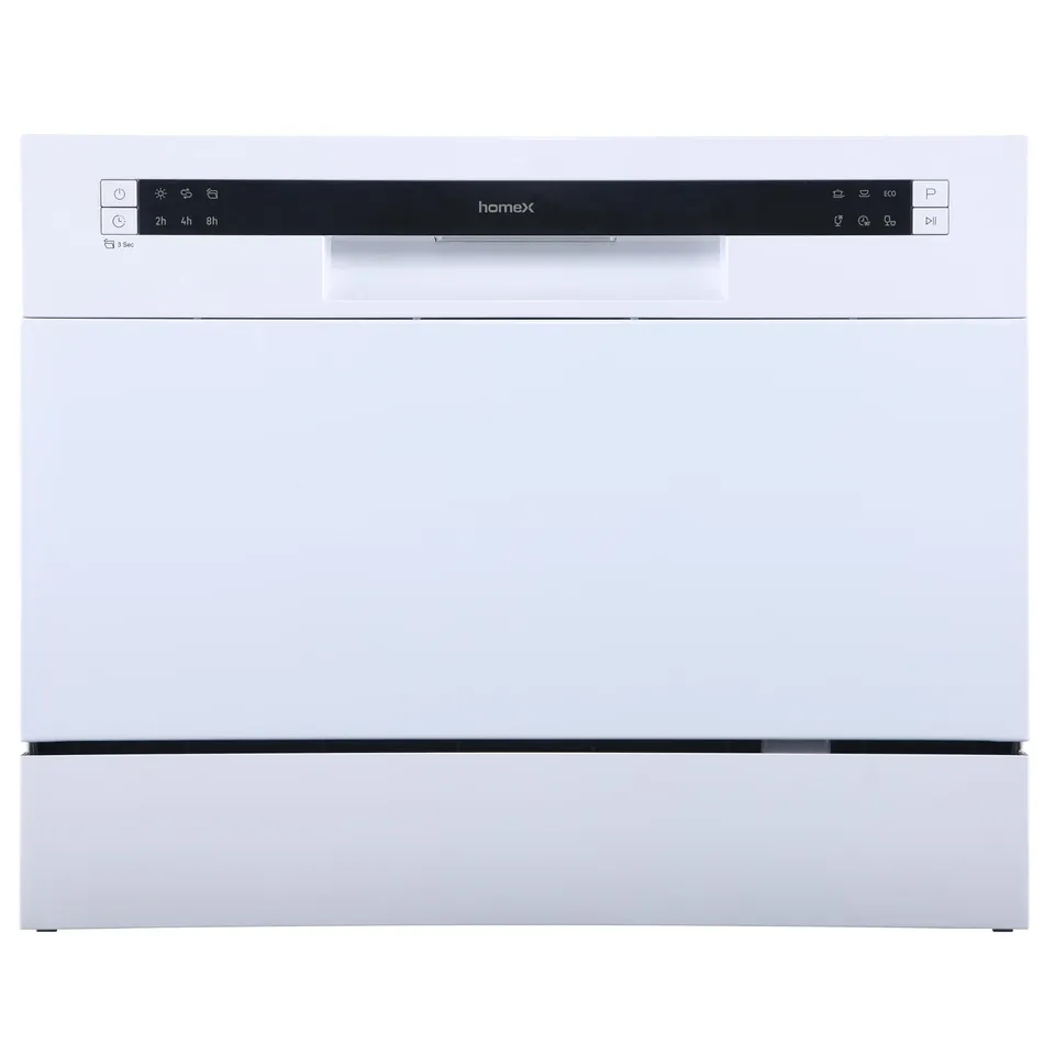 homex-gst6ae-w-tischgeschirrsp-ler-wei-6-gedecke image 1