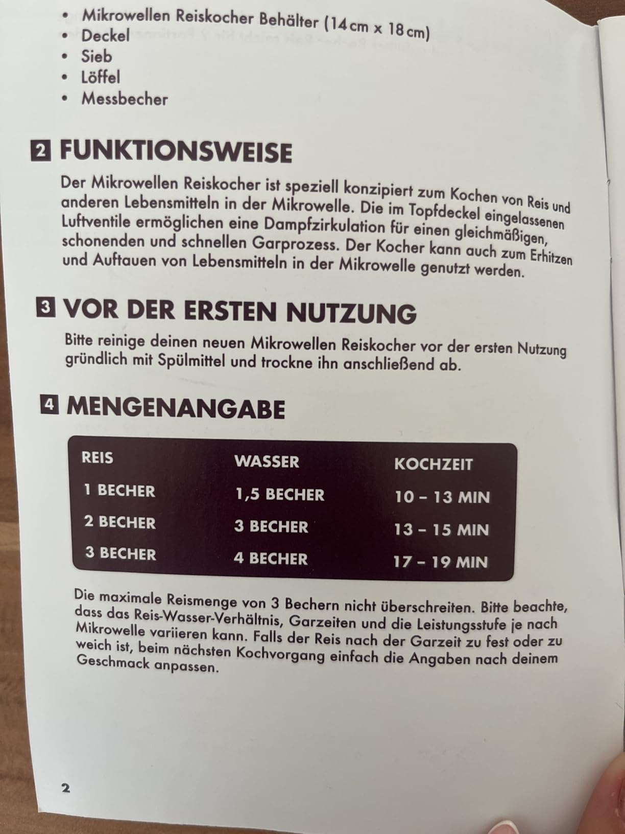 Nichts übergekocht
