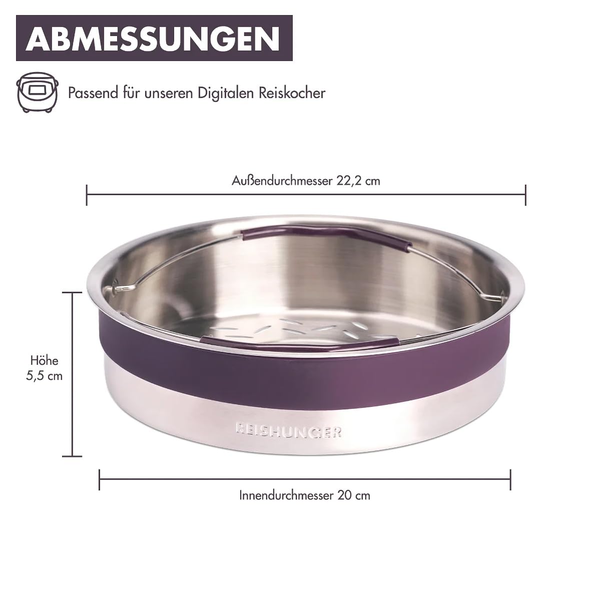 reishunger-digitaler-reiskocher-d-mpfeinsatz-edelstahl-1-5-l image 2