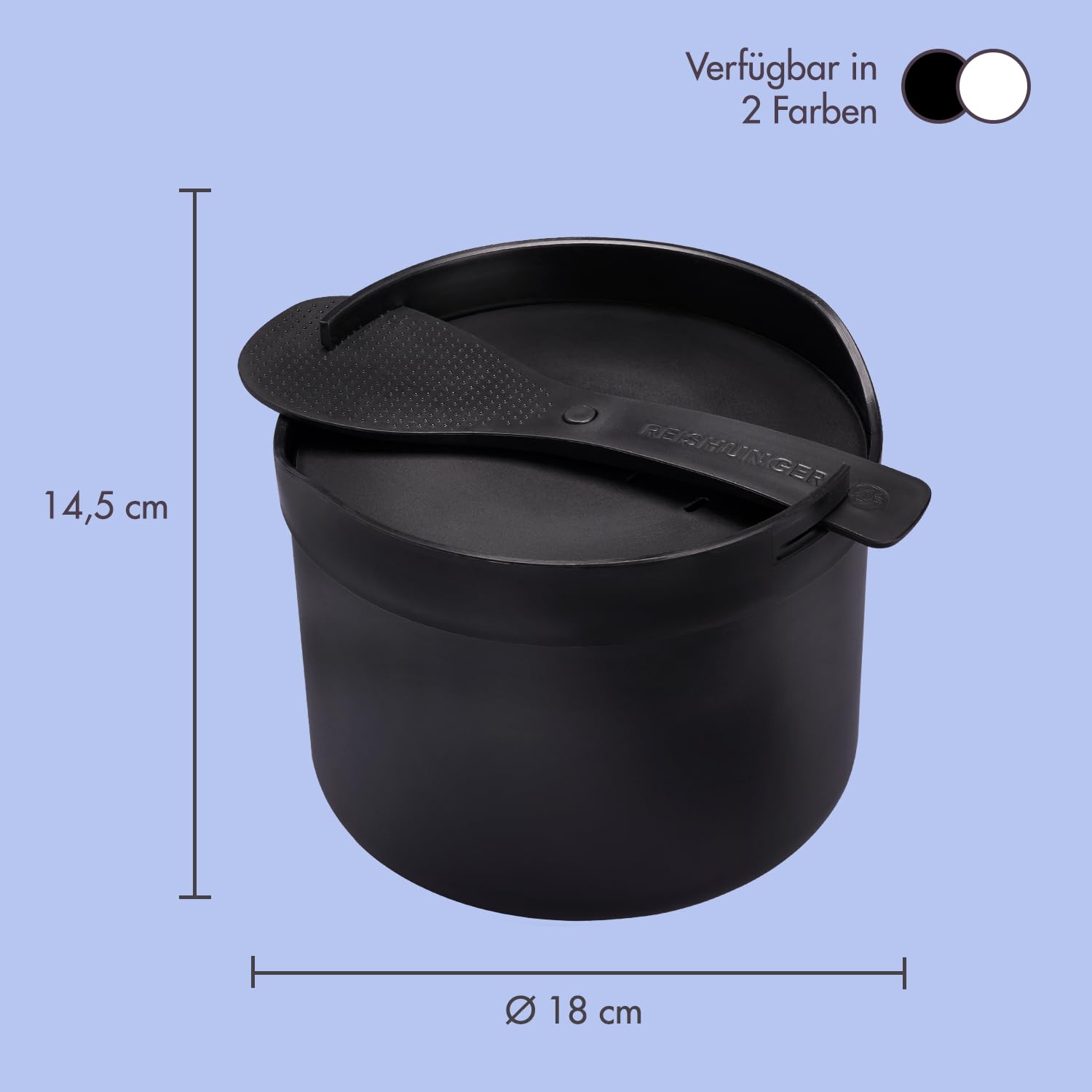 reishunger-mikrowellen-reiskocher-1-7-l-schwarz-6-portionen image 2