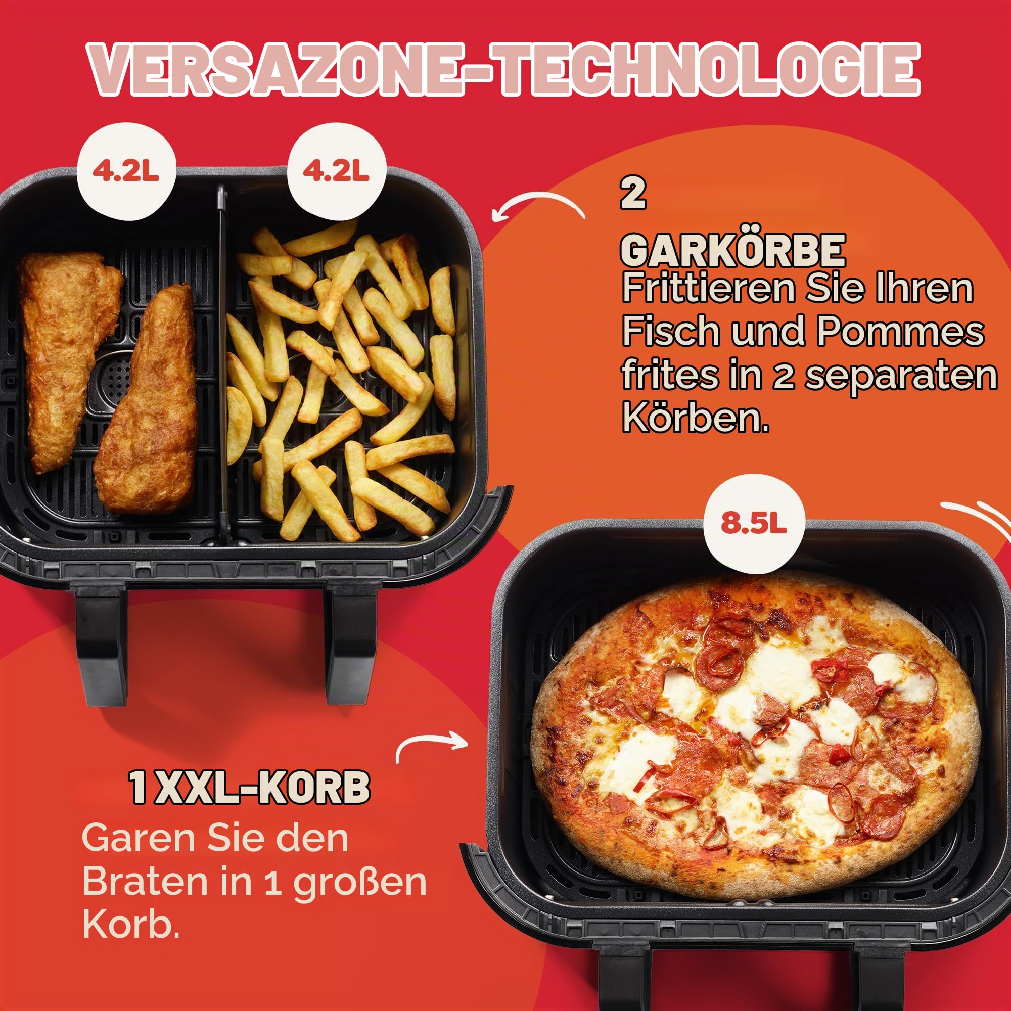 instant-pot-versazone-dual-black-hei-luftfritteuse-8-5-l-schwarz image 6