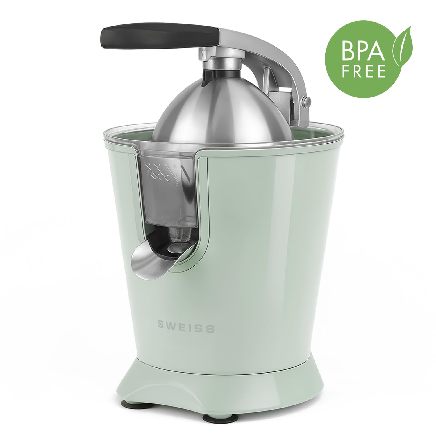 sweiss-citrus-press-zest7-zitruspresse-gr-n-160w image 3