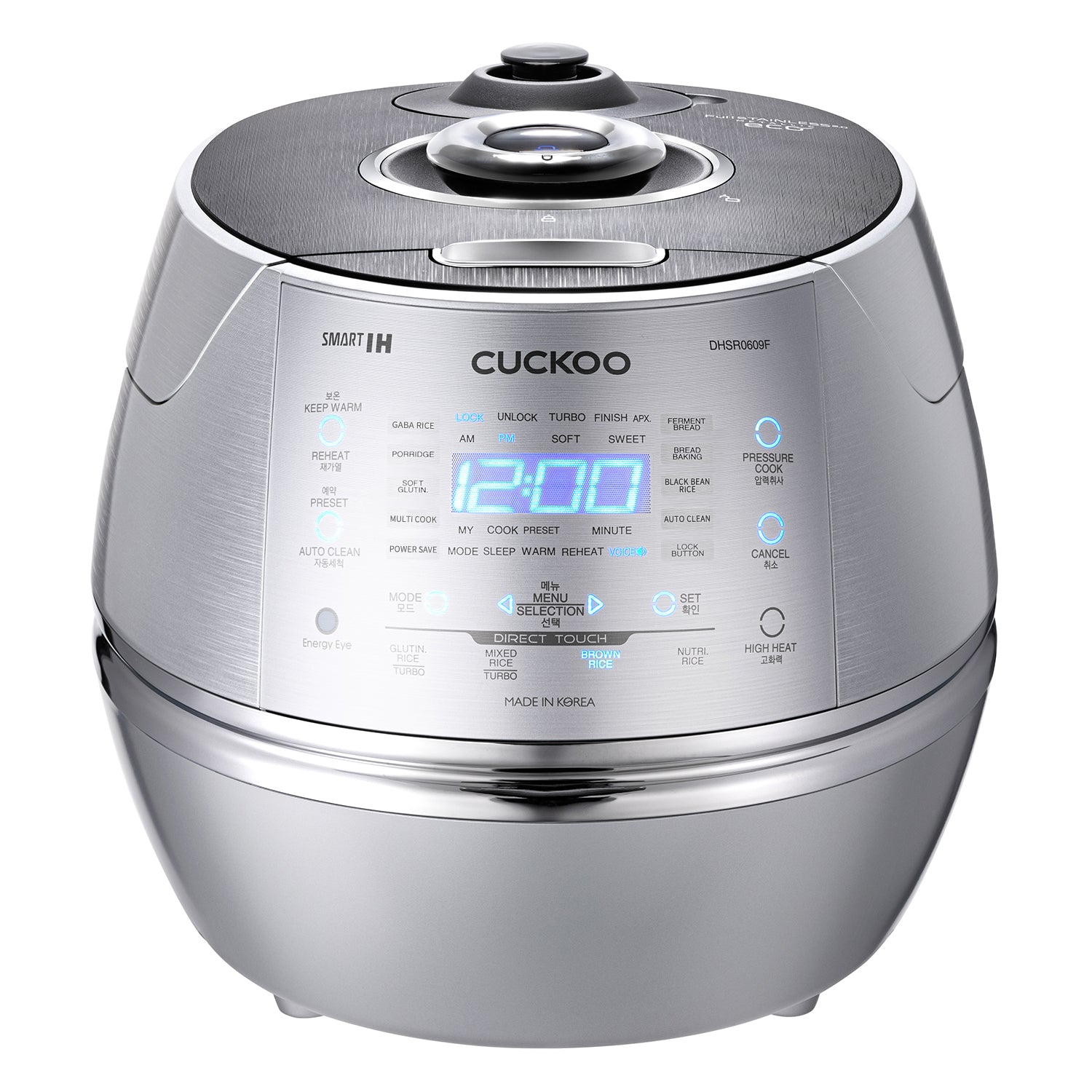 cuckoo-crp-dhsr0609f-ih-reiskocher-6-cups-1-08l-edelstahl image 1